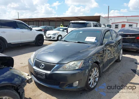 2010 Lexus Is 250 z USA, uszkodzony, nr VIN JTHBF5C21A5127263